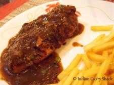 Chicken Steak with French Fries - Indian Curry Shack