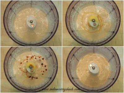 Vanilla Ice Cream - Steps - Collage - Indian Curry Shack