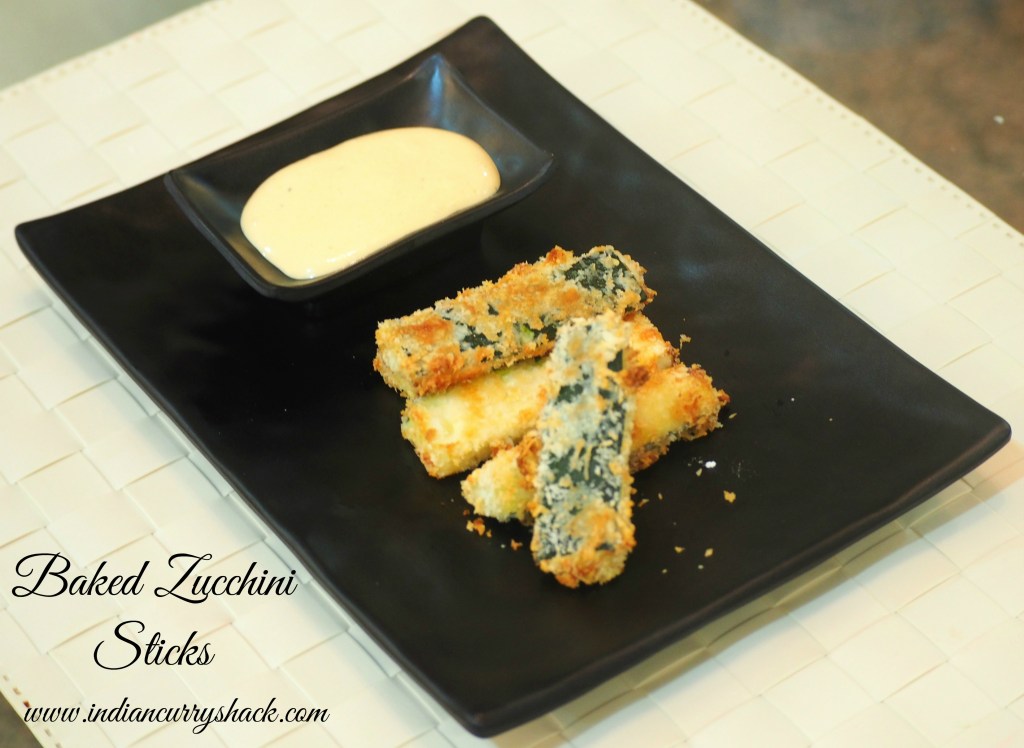 Baked Zucchini Sticks