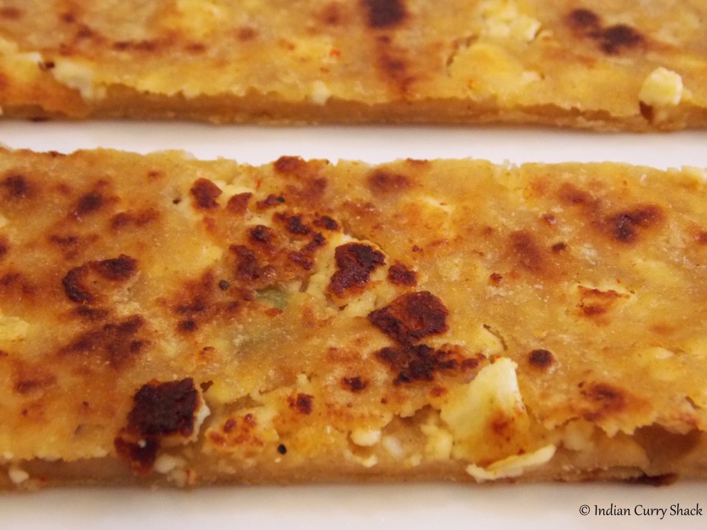 Paneer Paratha (Indian flat bread stuffed with Cottage Cheese) – Paratha Series #2 (Shack&nbsp;Saturdays)