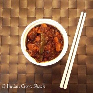 Black Bean Chicken with Chopsticks - Indian Curry Shack