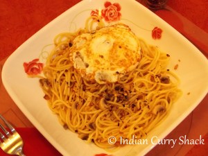 Aglio Olio - Indian Curry Shack