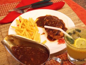 Chicken Strip with Pepper Garlic Sauce - Indian Curry Shack