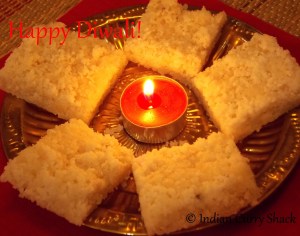 Nariyal (Coconut) Burfi - ICS