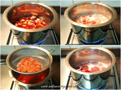 Strawberry & Mint Cooler - Collage - Indian Curry Shack