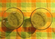 Virgin Kiwi Mojito in the making - Indioan Curry Shack