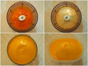 Collage - Steps of Mango Ice Cream - Indian Curry Shack