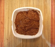 Chocolate Chip Oat Cookies - Batter after Freezing - ICS