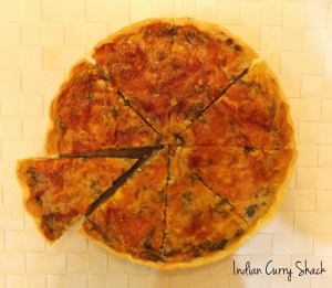 Quiche - Indian Curry Shack