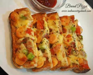 Bread Pizza-Indian Curry Shack