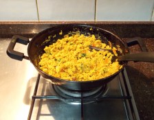 Egg Bhurji while cooking - Indian Curry Shack
