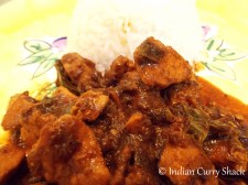 Black Bean Chicken with Steamed Rice - Indian Curry Shack