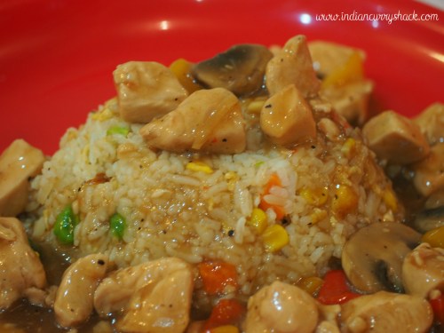 Chicken and Mushroom Stew - Indian Curry Shack