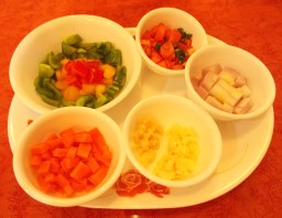 Grilled Tortilla Wrap - Veggies - Indian Curry Shack