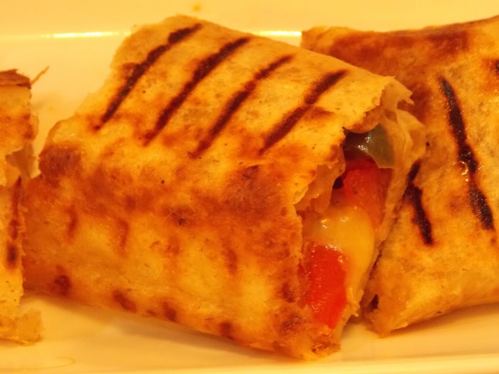 Grilled Tortilla Wrap - Indian Curry Shack