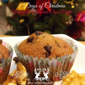 Day 5 - Walnut Chocolate Chip Muffin - ICS